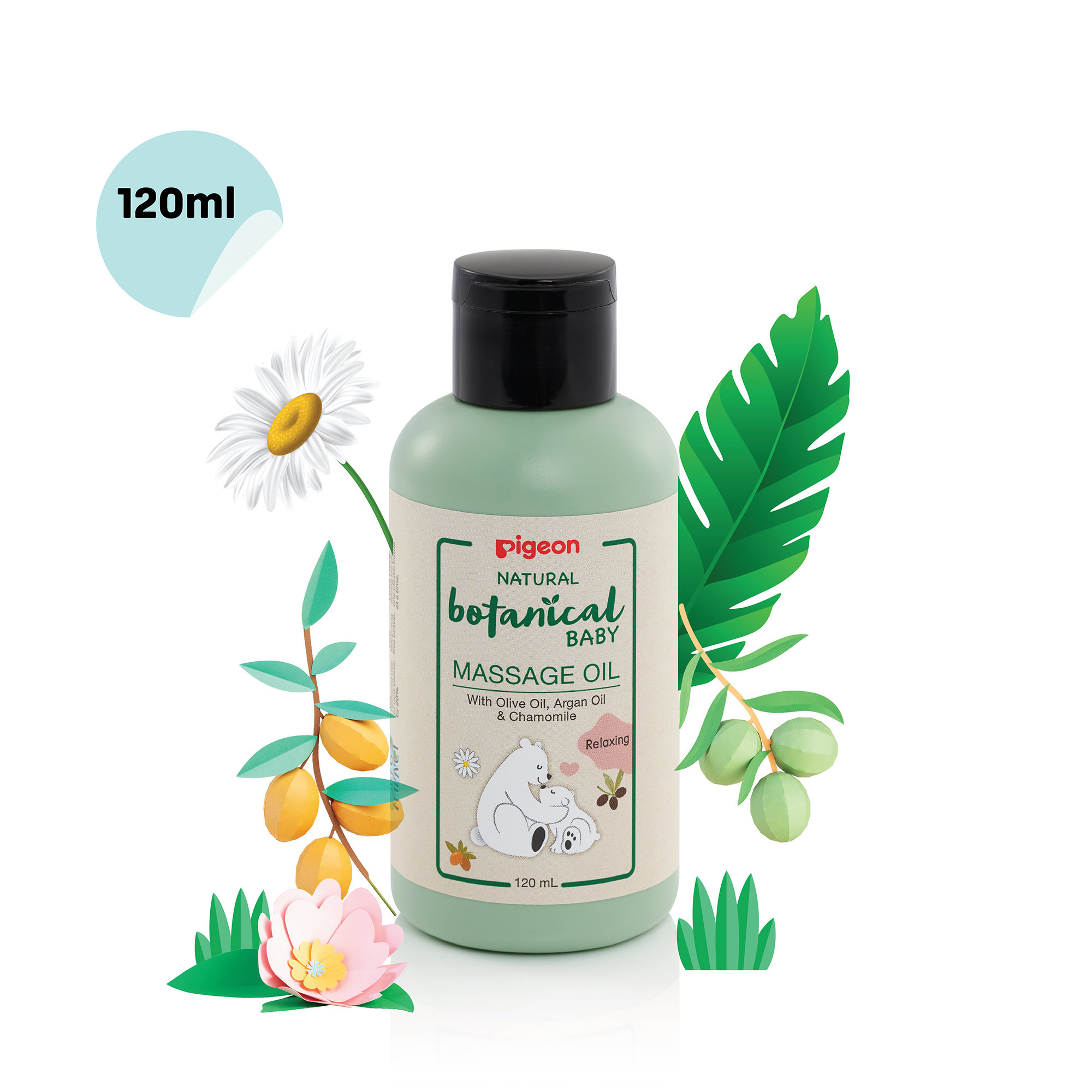 Massage oil Natural 120ml