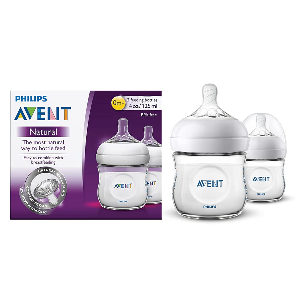 Feeding Bottle 125ml 2pk