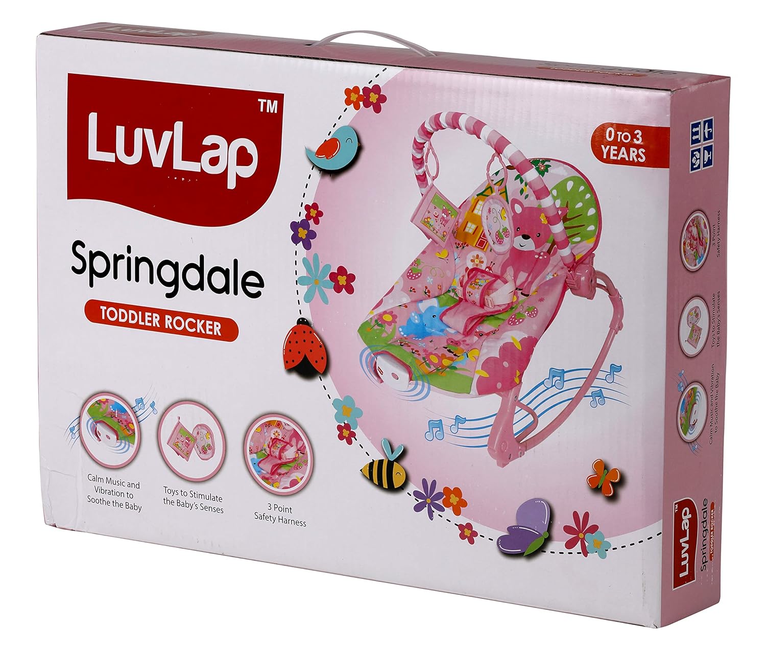 Luvlap Springdale Toddler Rocker